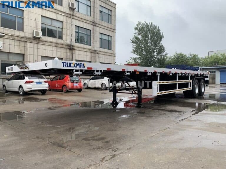 Venta de remolques de plataforma para contenedores