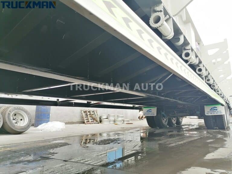 remolque de plataforma baja de 40 pies-FT en venta