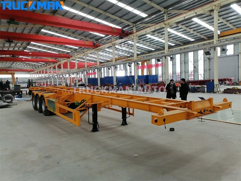Venta de remolques esqueleto para contenedores-Remolques portacontenedores