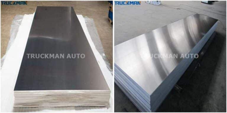 Material de los remolques cisterna de aluminio