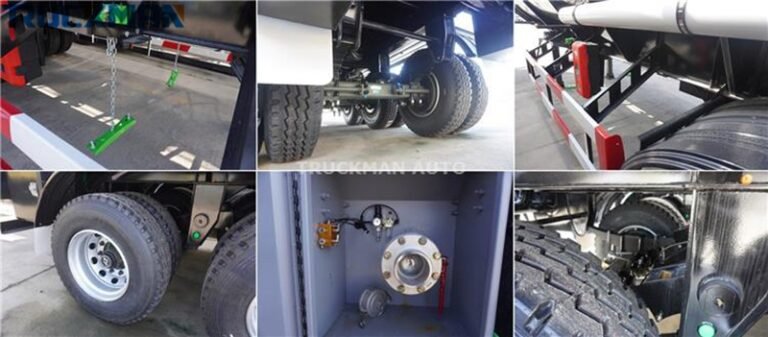 Piezas opcionales del remolque cisterna de combustible de 30000 litros