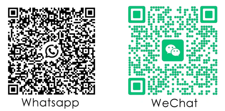 WhatsApp y WeChat QR