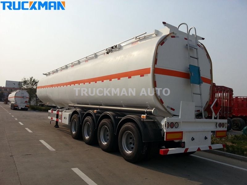 Remolque cisterna de combustible de 50000 litros en venta-Remolque cisterna