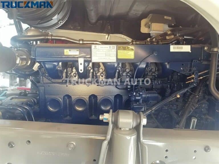 SHACMAN F3000 6x4 Tractor Camión Motor Primer plano-Truckman Automobile