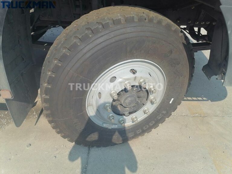 Detalle del neumático de la cabeza tractora SHACMAN H3000