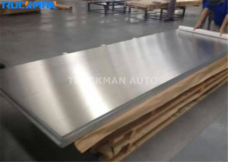 Remolque de plataforma baja con bastidor de aluminio para transporte especial