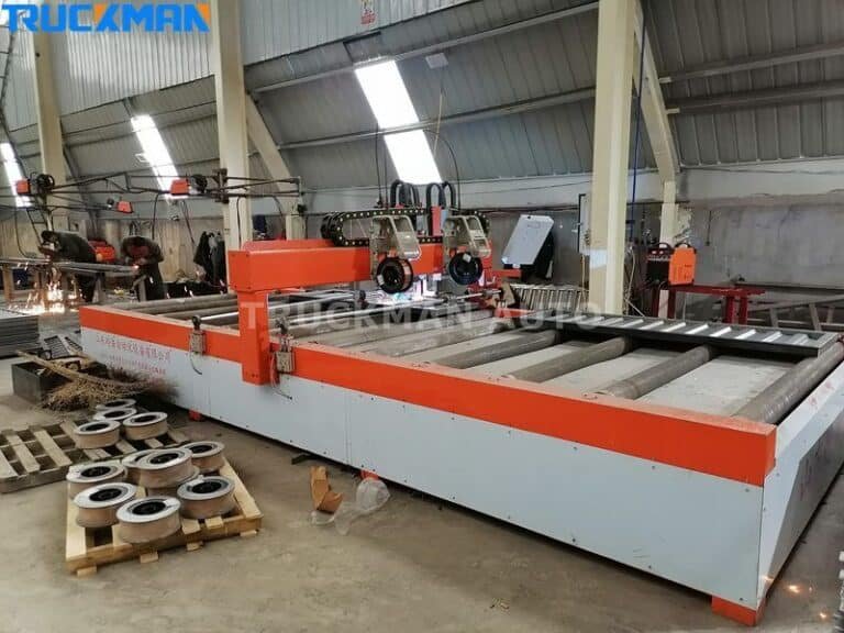Soldadura de reparación y refuerzo-Segmento de fabricación de semirremolques de plataforma baja