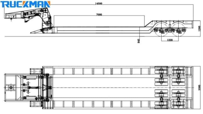 LowBed Trailer Drawings-Low Bed Trailer Ultimate Guide