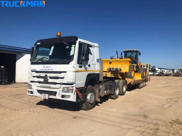 Fabricante fiable de semirremolques de plataforma inferior en China