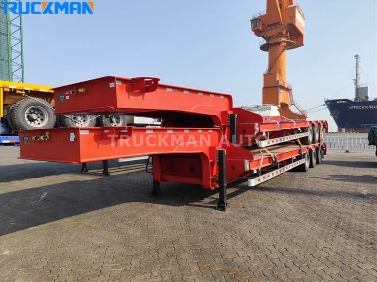 Cuándo utilizar un semirremolque de plataforma baja