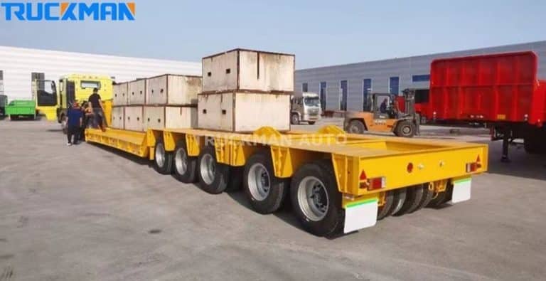 Cómo mantener los semirremolques de plataforma baja