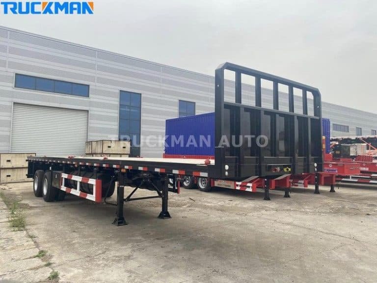 Semirremolque de plataforma para el transporte de mercancías diversas-TRUCKMAN AUTOMOBILE