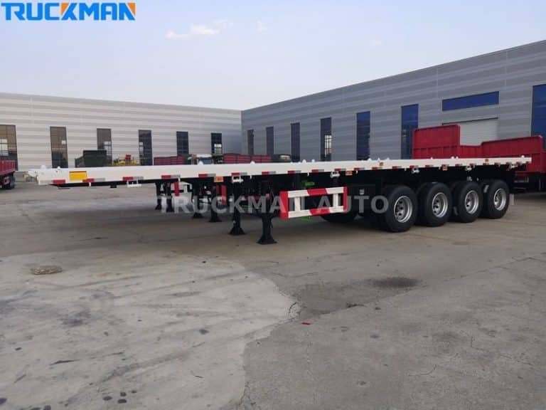Tamaño del remolque de cama plana-TRUCKMAN AUTOMOBILE