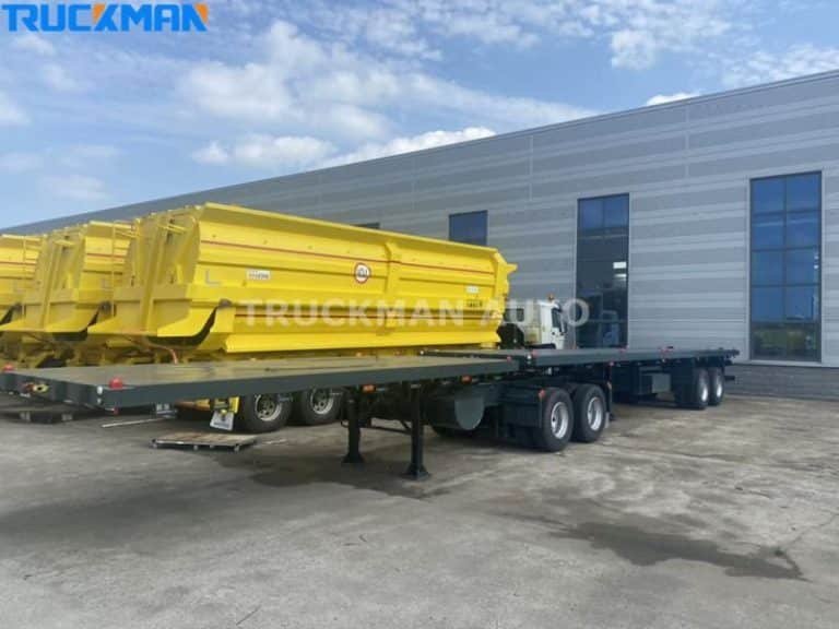 Elija el tamaño adecuado de semirremolque de plataforma para su aplicación - TRUCKMAN AUTOMOBILE
