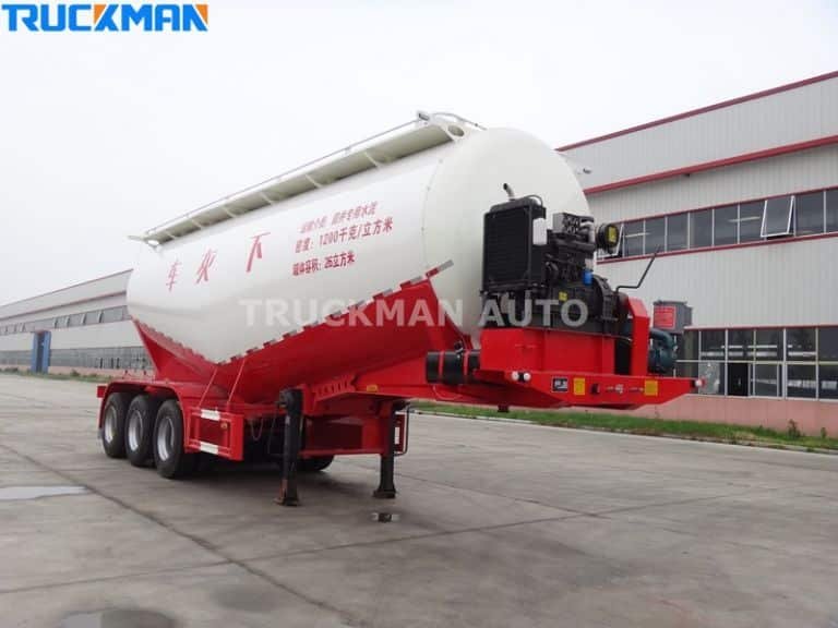 Diseño de transporte eficiente y aplicaciones en grandes proyectos para semirremolques cisterna de cemento