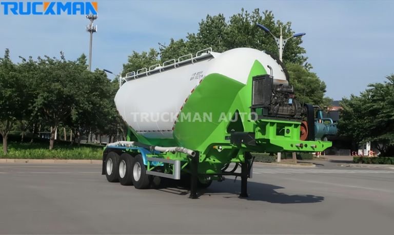 Semirremolque cisterna para cemento, transporte fiable para una amplia gama de entornos