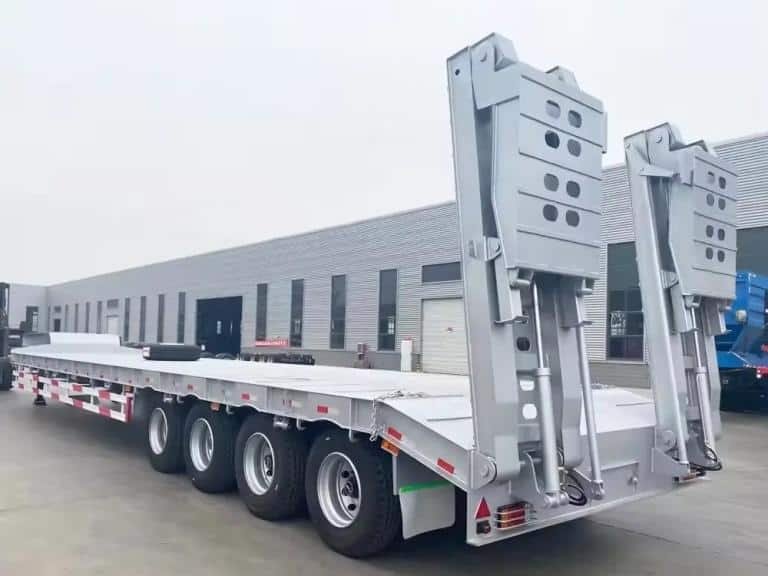 Tamaño del remolque Lowboy