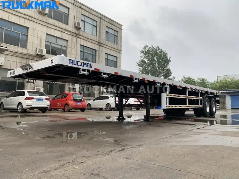 Venta de semirremolque plataforma de 2 ejes