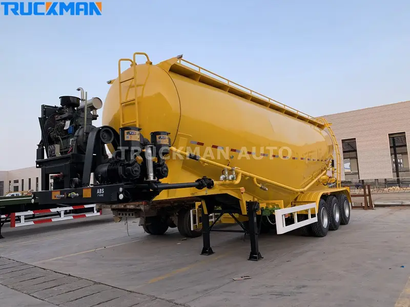 Camión cisterna para cemento a granel de 40 CBM -Truckman Automobile