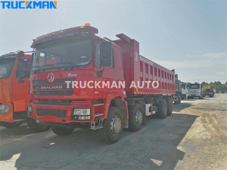 Camión volquete SHACMAN F3000 8x4 de 12 ruedas
