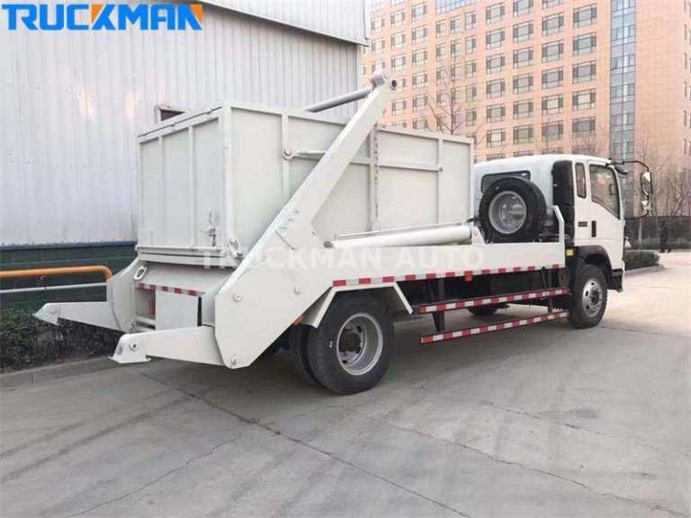 Caja de carga para camión de basura de brazo articulado