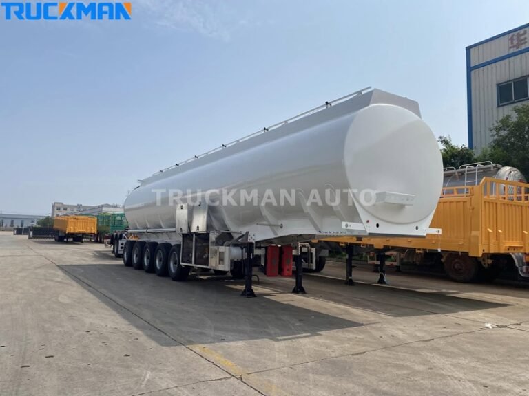 Remolque cisterna de combustible de 5 ejes y 70000 litros