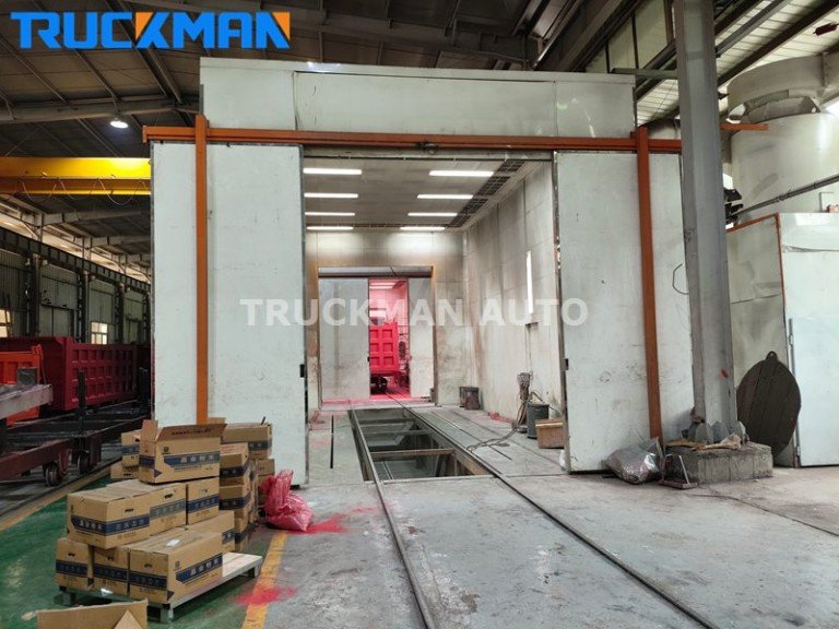 50T Side Wall Trailer Production