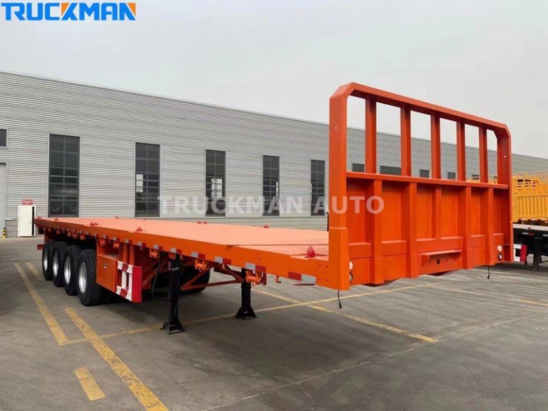 Semirremolque de plataforma de 80T