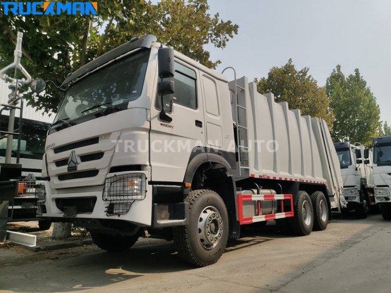 Camión compactador de basura HOWO 340HP