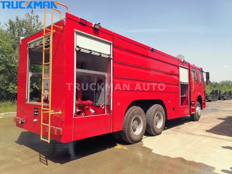 HOWO 6X4 Ruedas Camión de Bomberos
