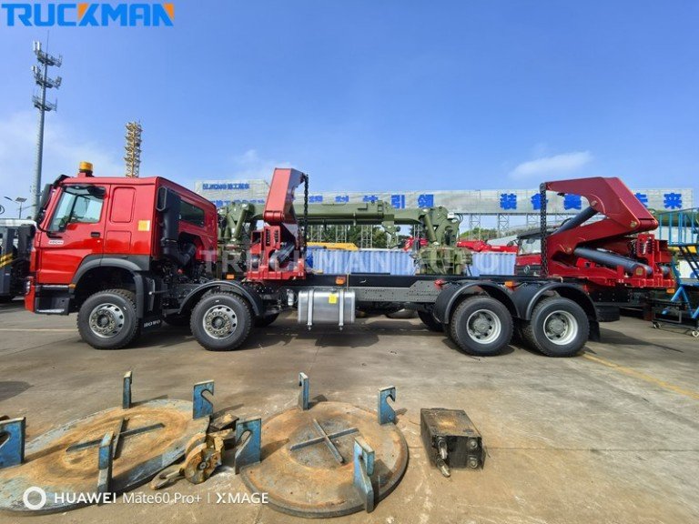 Cargador lateral de contenedores HOWO