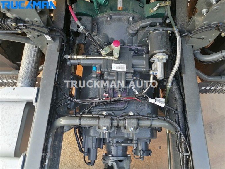 Caja de engranajes del camión mezclador de cemento SINOTRUK HOWO