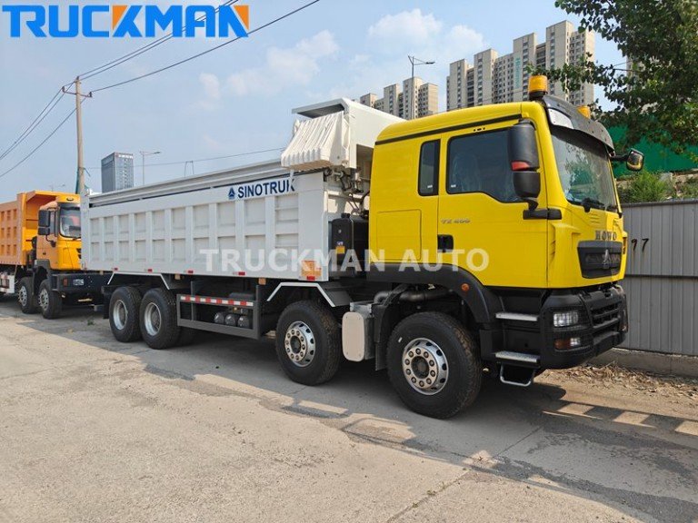 Camión volquete SINOTRUK HOWO TX 400HP