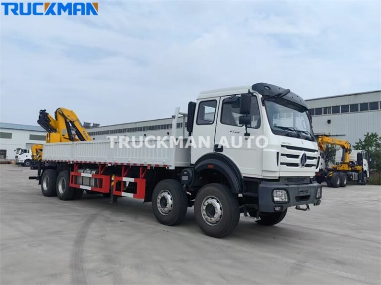 BEIBEN 8x4 Grúa montada en camión