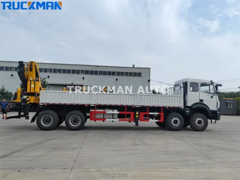 BEIBEN 8x4 Grúa montada en camión