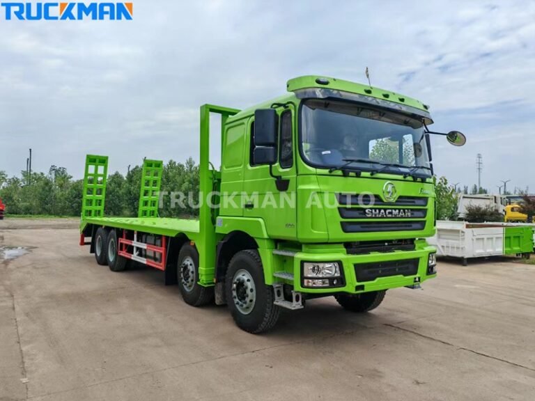 SHACMAN F3000 Camión de plataforma con escalera