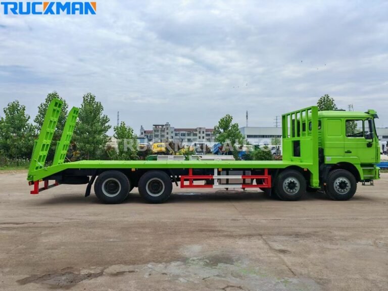 SHACMAN F3000 Camión de plataforma con escalera