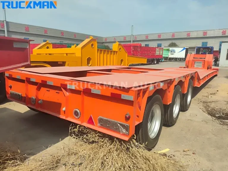 Remolque semi lowboy de 70 toneladas