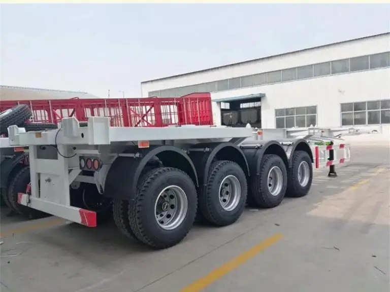 Tipos de remolques portacontenedores