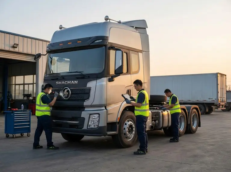 Solución de problemas de tractores SHACMAN